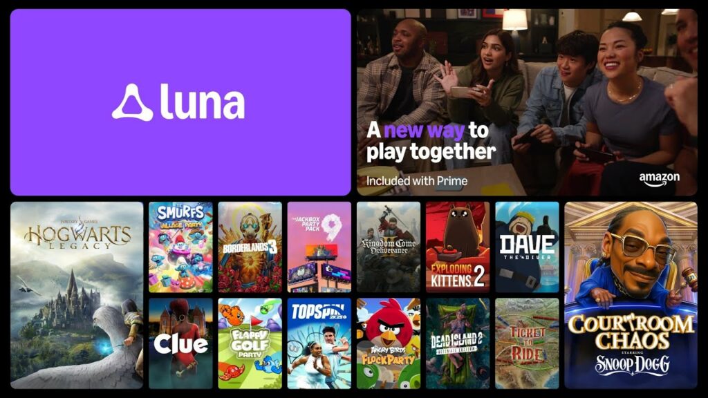 Amazon réinvente Luna avec l'application GameNight