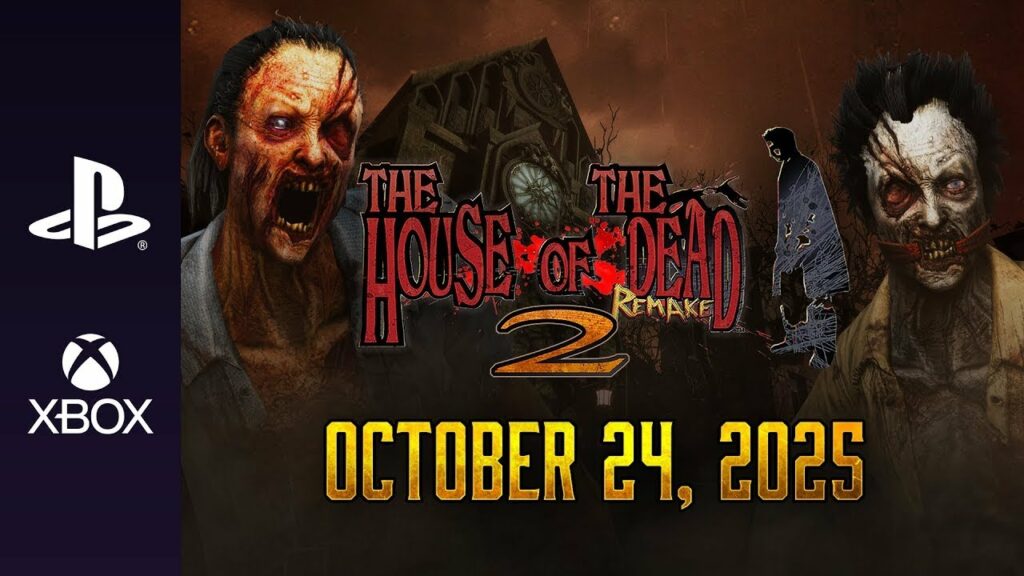 House of the dead 2 remake disponible sur ps et xbox le 24 octobre House of the dead 2 remake disponible sur ps et xbox le 24 octobre