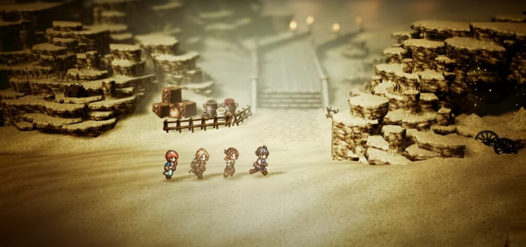 Octopath traveler 0 présente une démo jouable