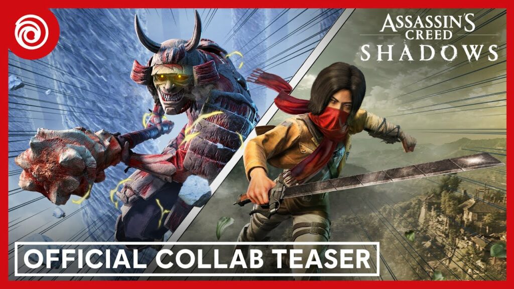 Assassin's creed shadows dévoile une mission bonus avec attack on titan Assassin's creed shadows dévoile une mission bonus avec attack on titan