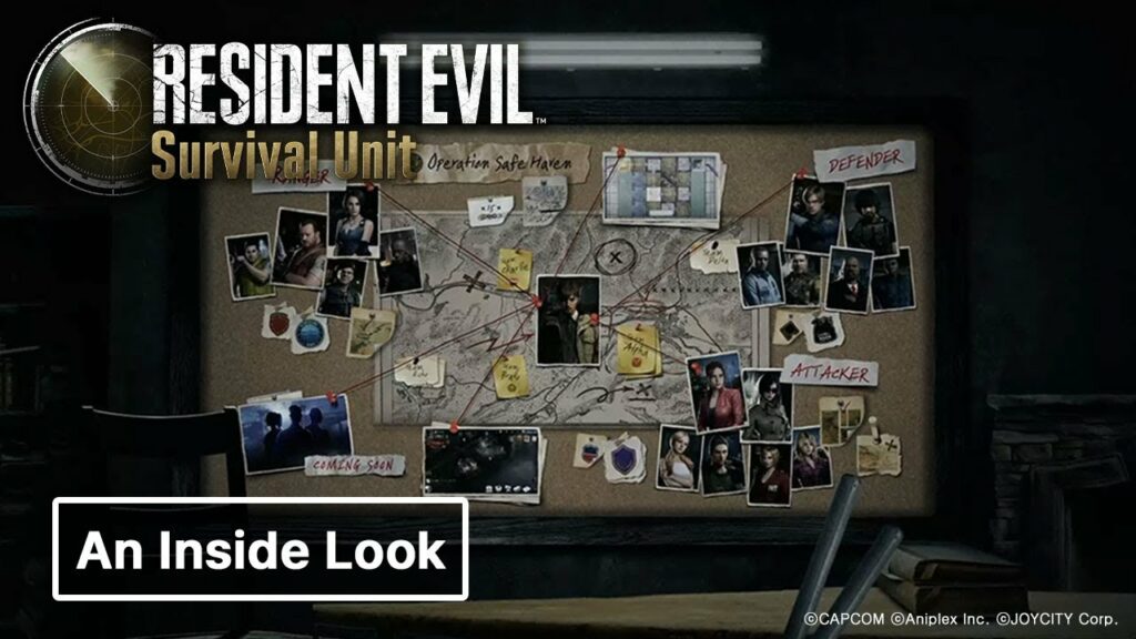 Sortie de resident evil : survival unit sur mobile le 18 novembre
