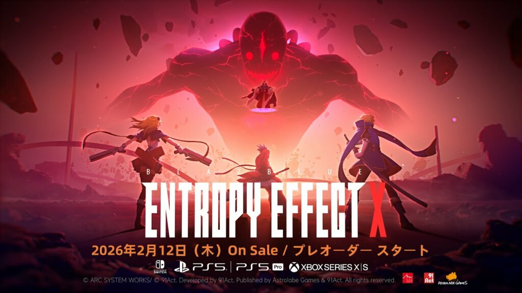 Blazblue : entropy effect arrive sur consoles le 12 février 2026
