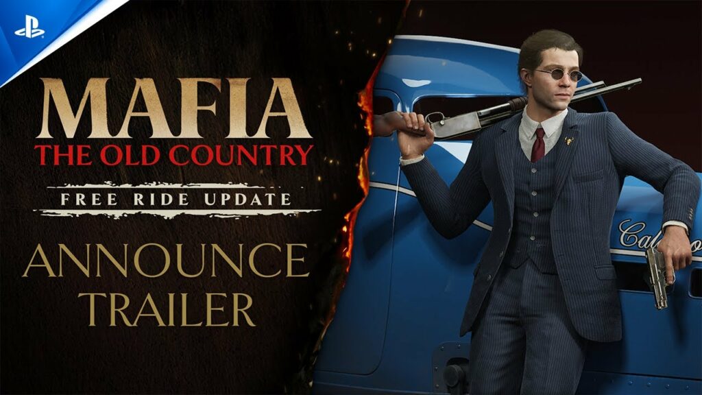 Mafia : the old country dévoile sa mise à jour avec le mode free ride