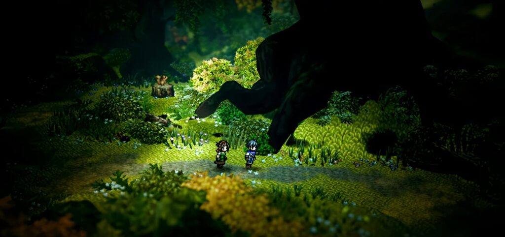 Octopath traveler 0 présente une démo jouable