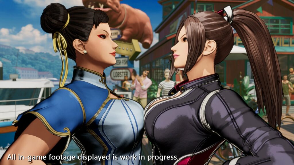 Chun-li disponible dans fatal fury city of the wolves