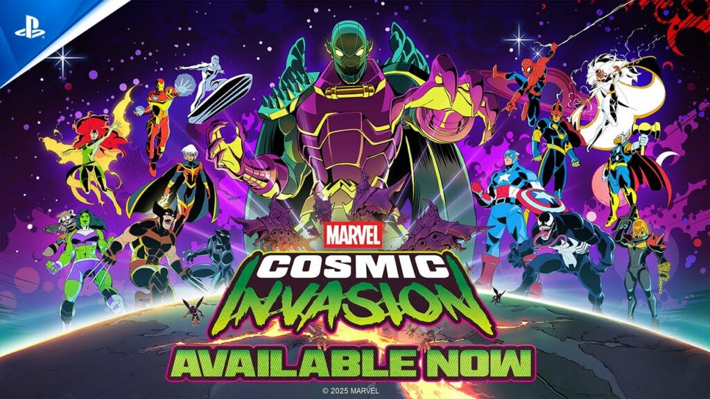 Lancement de marvel cosmic invasion à moins de 1go