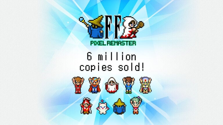 La gamme final fantasy pixel remaster franchit les 6 millions de ventes