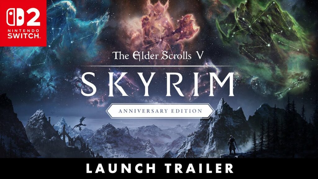 Skyrim débarque sur nintendo switch 2 avec une mise à jour gratuite
