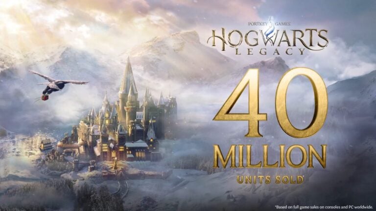 Hogwarts Legacy dépasse les 40 millions de ventes