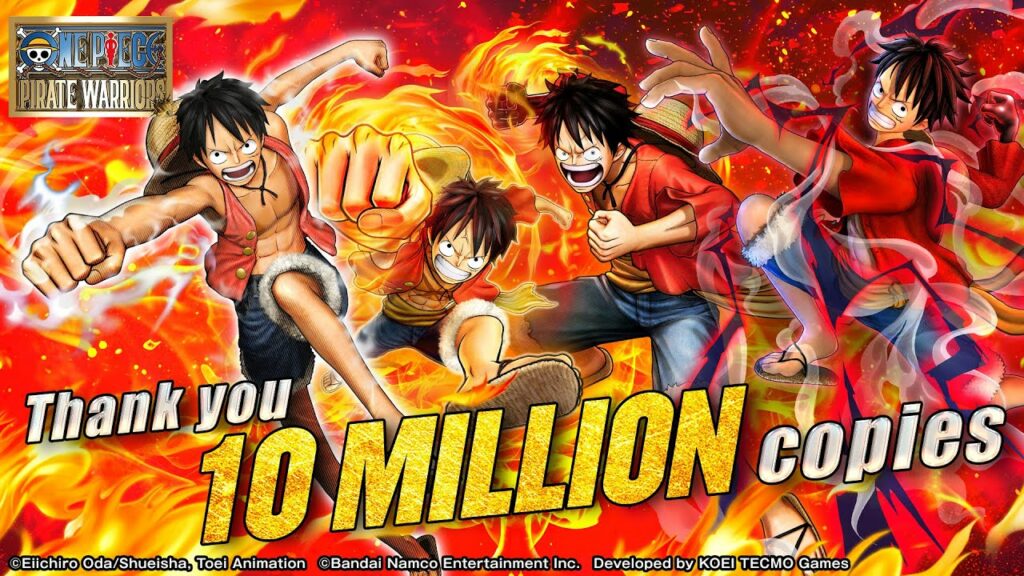 One piece : pirate warriors franchit les 10 millions de ventes