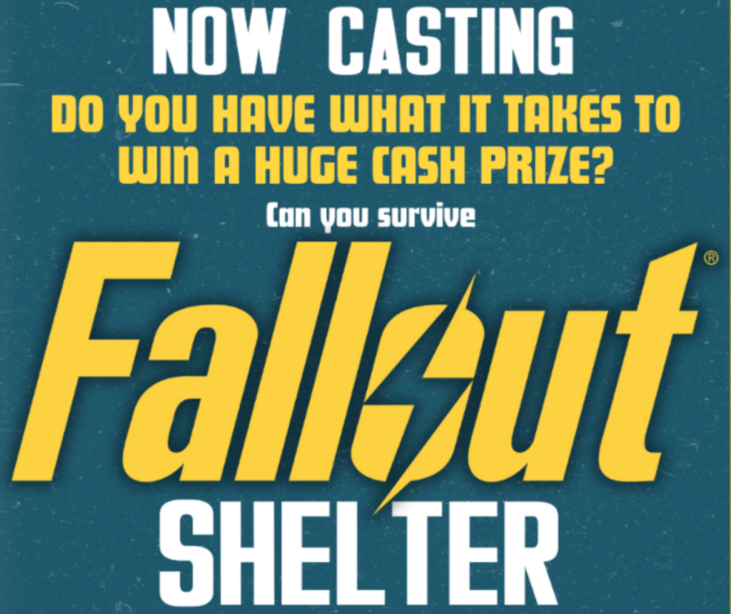 Amazon lance une télé réalité sur fallout shelter