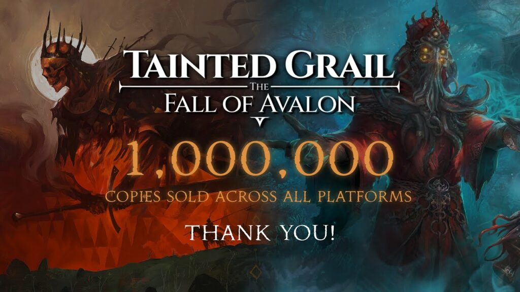 Tainted grail : avalon dépasse le million de ventes