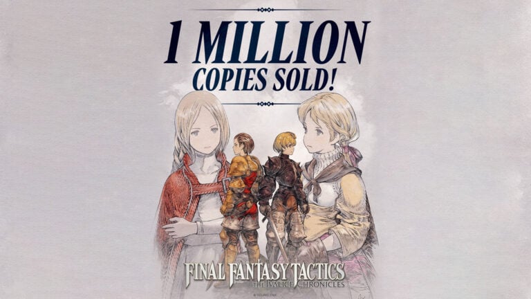 Final fantasy tactics atteint un million de ventes