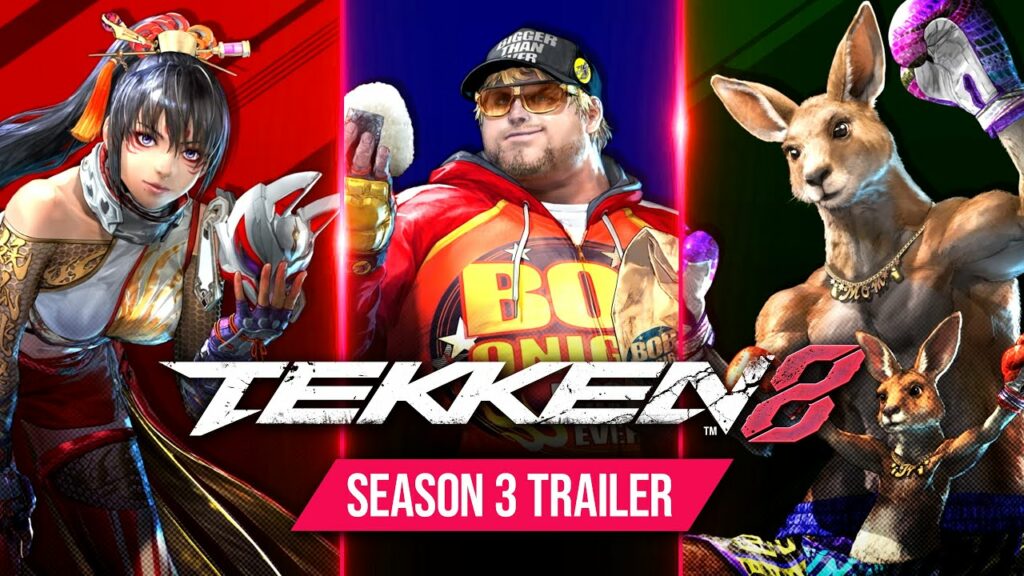 Tekken 8 annonce la saison 3 avec trois nouveaux personnages