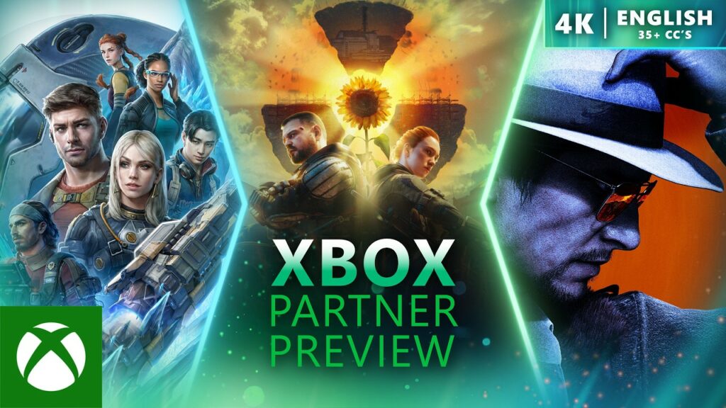 Xbox partner preview à 18h00 : nouveautés et jeux à venir