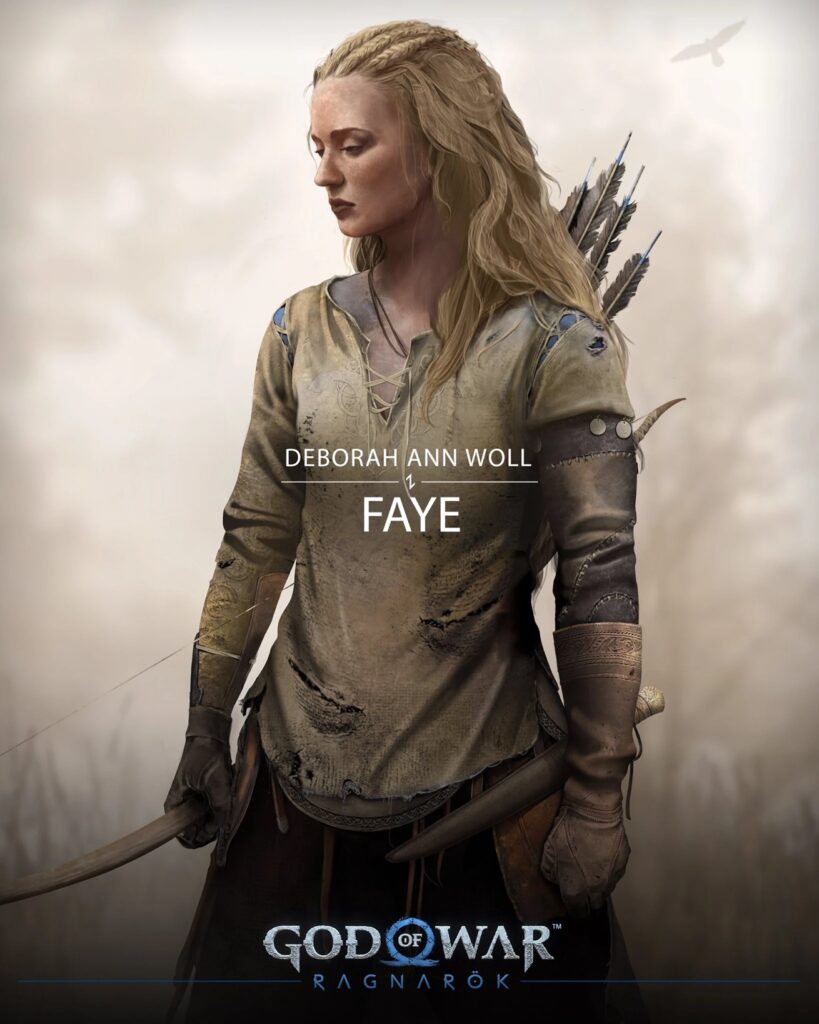 Faye sera le personnage principal du prochain God of War