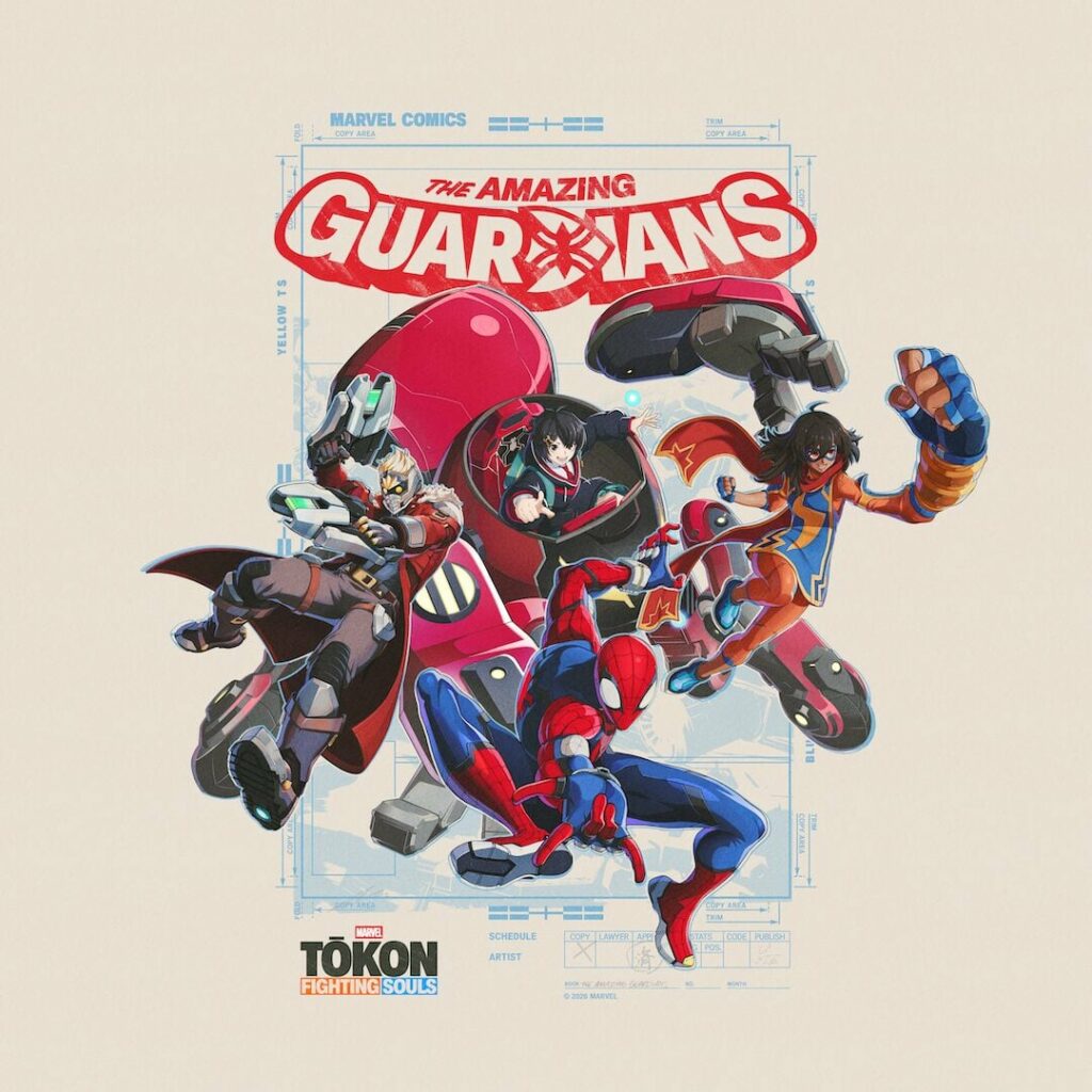 Marvel tokon : casting des guardians confirmé