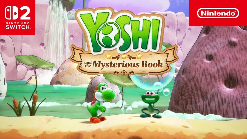 Yoshi and the mysterious book : trailer et date de sortie révélés