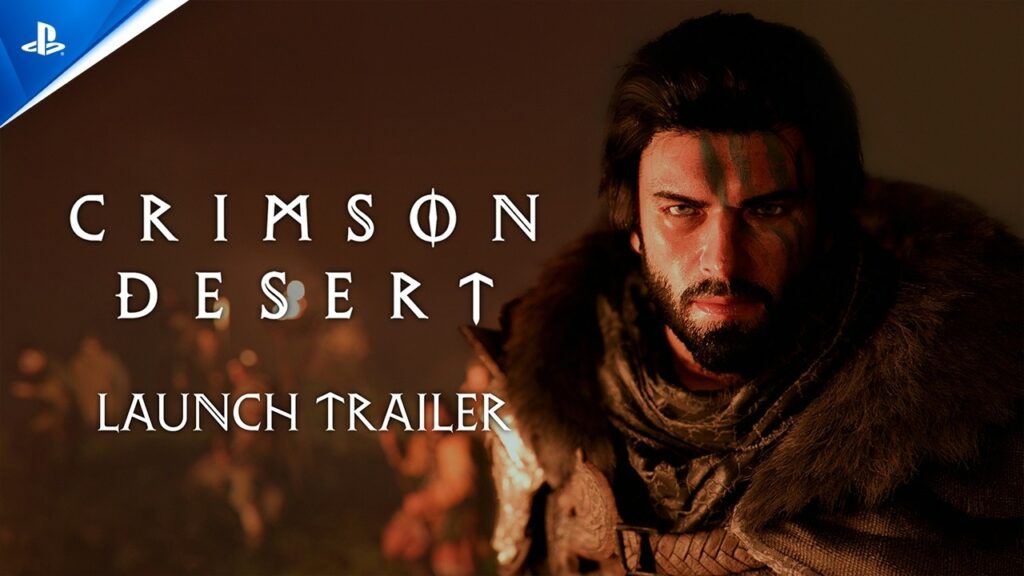 Crimson desert dévoile son dernier trailer avant le lancement