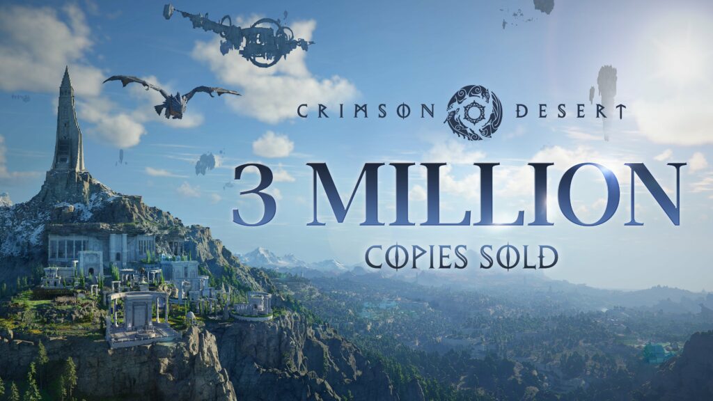 Crimson desert atteint 3 millions de ventes en 5 jours