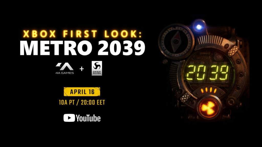 Metro 2039 sera révélé ce jeudi