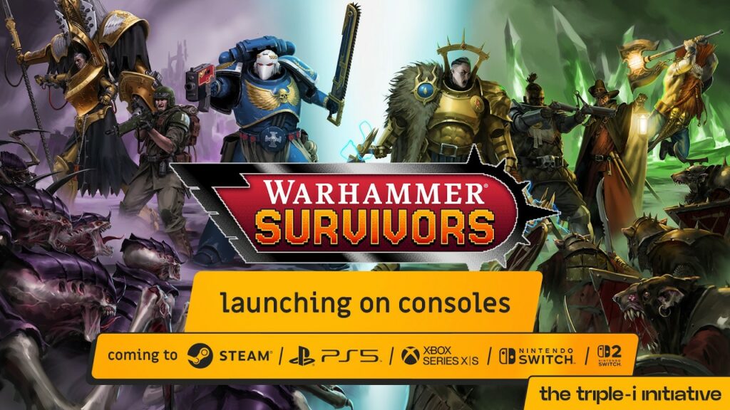 Warhammer survivors arrive sur consoles Warhammer survivors arrive sur consoles