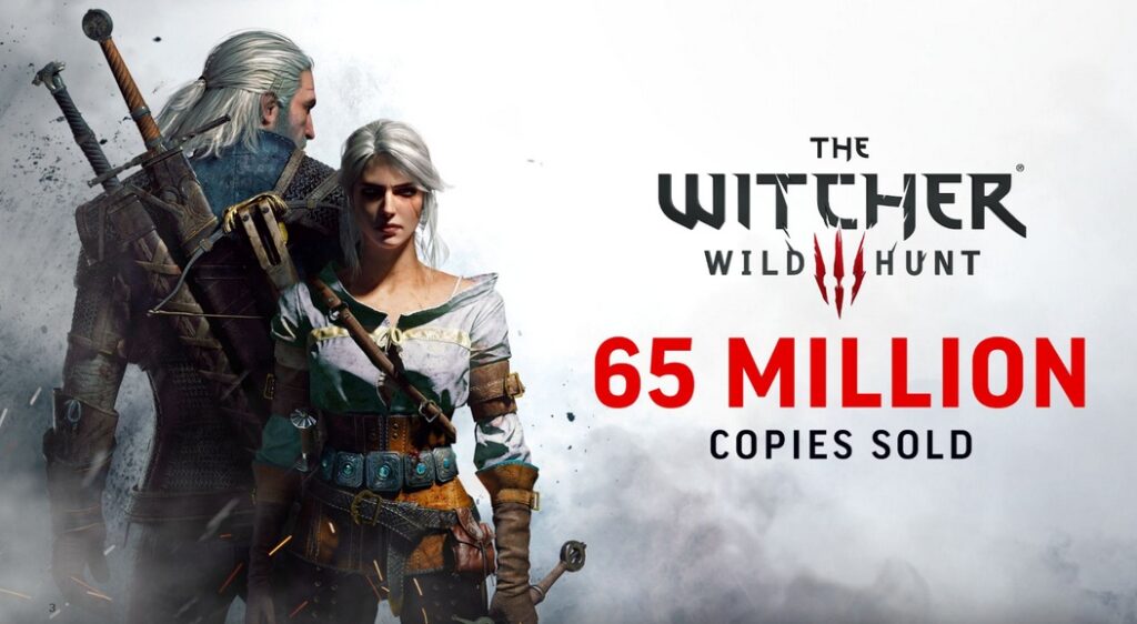The witcher 3 atteint 65 millions de ventes