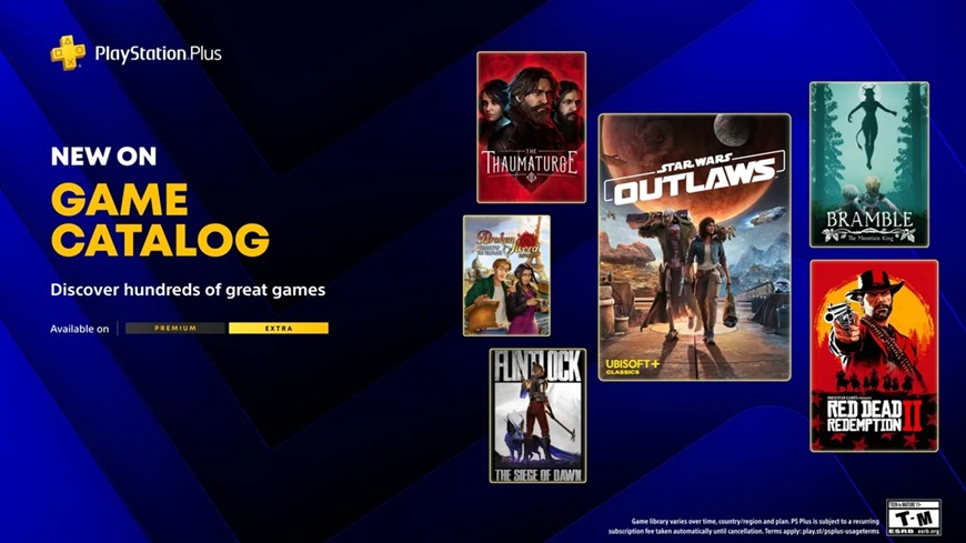 Nouveaux jeux ps plus extra à partir du 19 mai