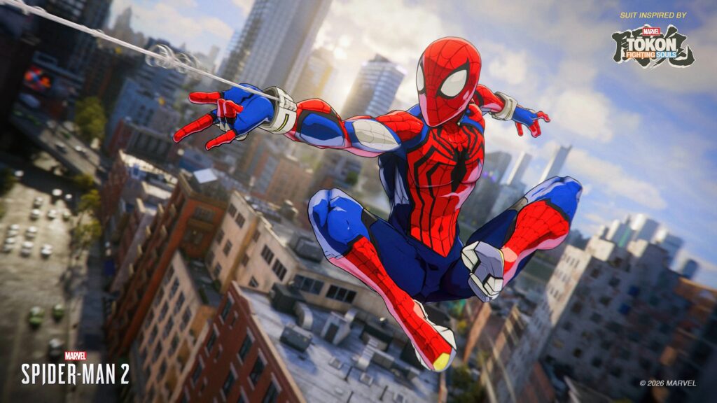 Nouvelle mise à jour pour marvel's spider-man 2 avec deux nouveaux costumes