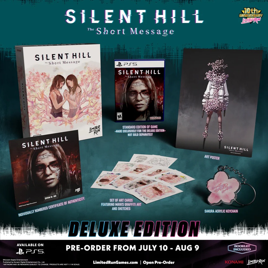 Silent hill : the short message disponible en version physique Silent hill : the short message disponible en version physique