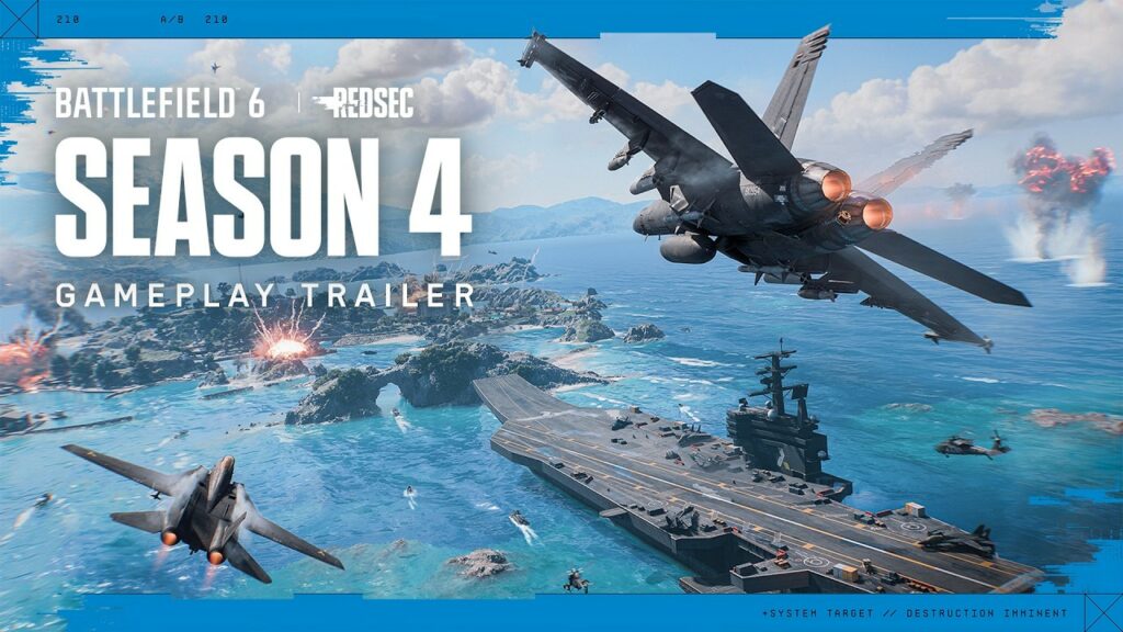 Battlefield 6 : le retour des batailles navales dans la Saison 4 Battlefield 6 : le retour des batailles navales dans la Saison 4