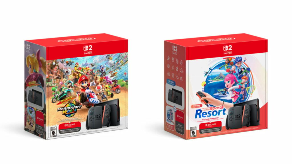 Bundles de la nintendo switch 2 pour les fêtes