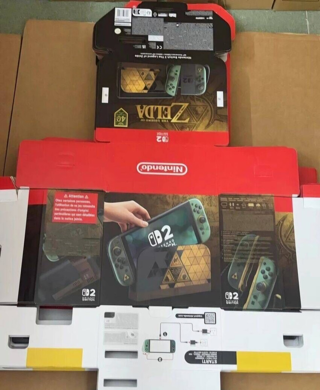 édition spéciale de la switch 2 pour les 40 ans de zelda