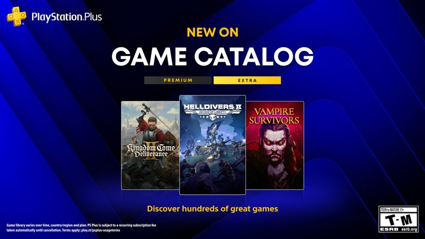 PS Plus Extra dévoile sa liste de jeux à venir