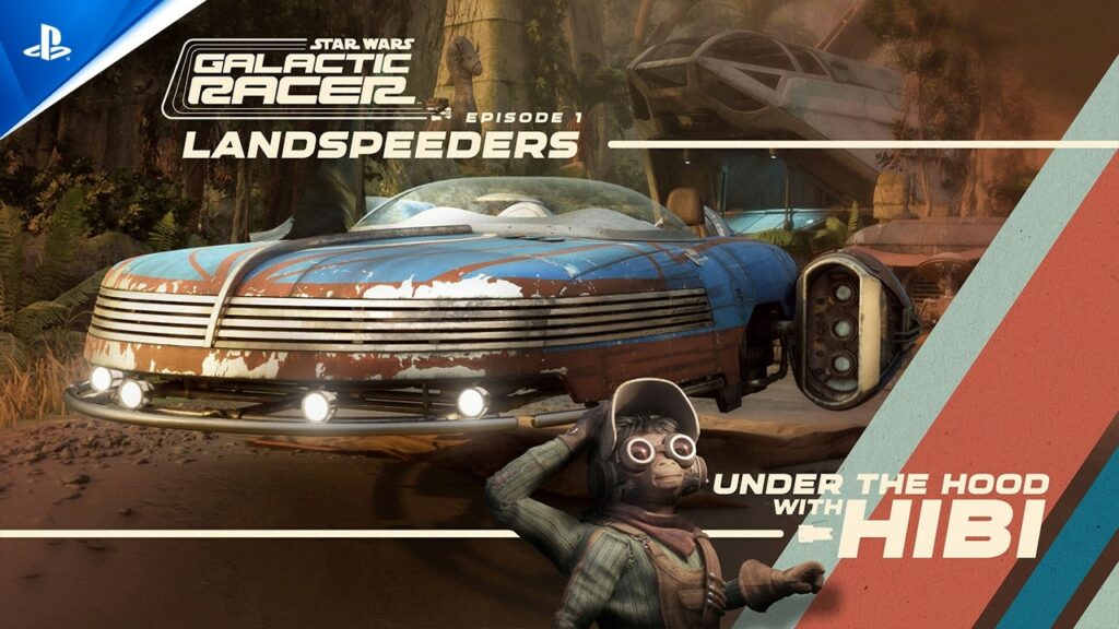 Star wars galactic racer présente les landspeeders Star wars galactic racer présente les landspeeders