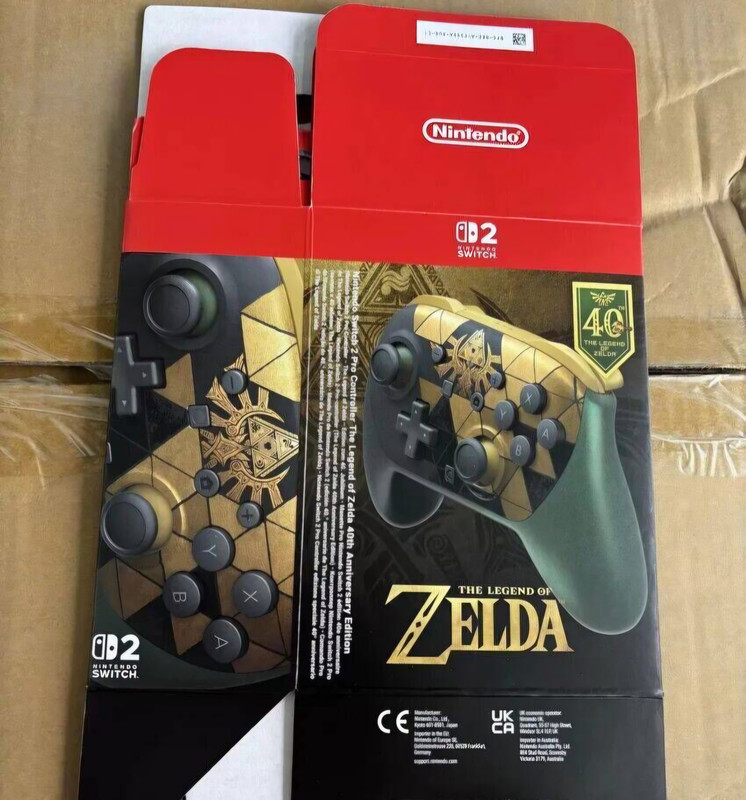 édition spéciale de la switch 2 pour les 40 ans de zelda
