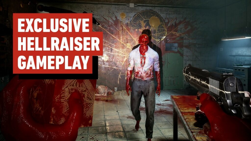 Hellraiser revival : gameplay de 14 minutes révélé Hellraiser revival : gameplay de 14 minutes révélé