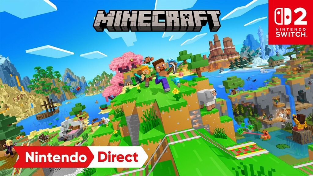 La sortie de minecraft sur switch 2 annoncée pour le 27 octobre La sortie de minecraft sur switch 2 annoncée pour le 27 octobre