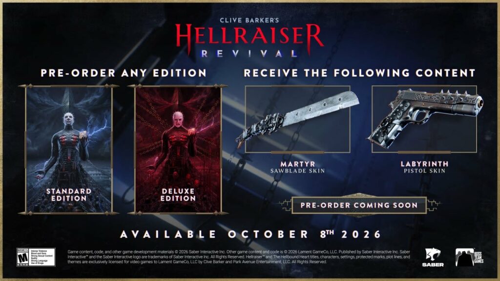 Présentation finale de hellraiser : revival avant sa sortie Présentation finale de hellraiser : revival avant sa sortie