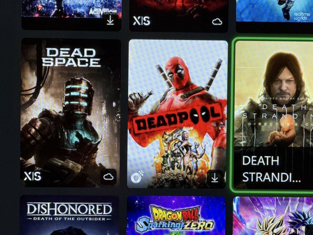 Le système de licences numériques de xbox compatible avec des jeux supprimés