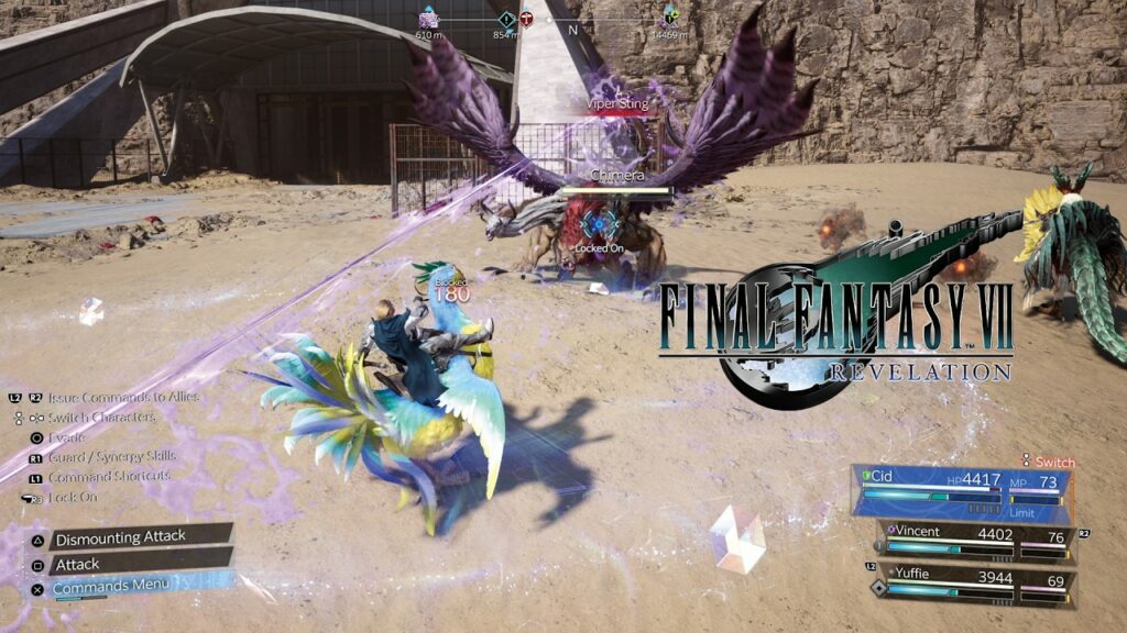 Final fantasy vii revelation : date de sortie et gameplay dévoilés