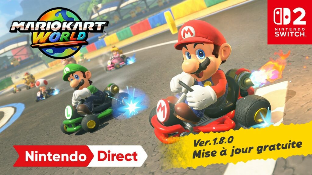 Mario kart world ajoute 10 circuits de super mario kart Mario kart world ajoute 10 circuits de super mario kart