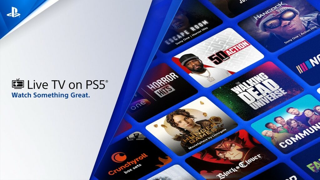 Sony lance un service de live tv gratuit sur ps5 aux usa Sony lance un service de live tv gratuit sur ps5 aux usa