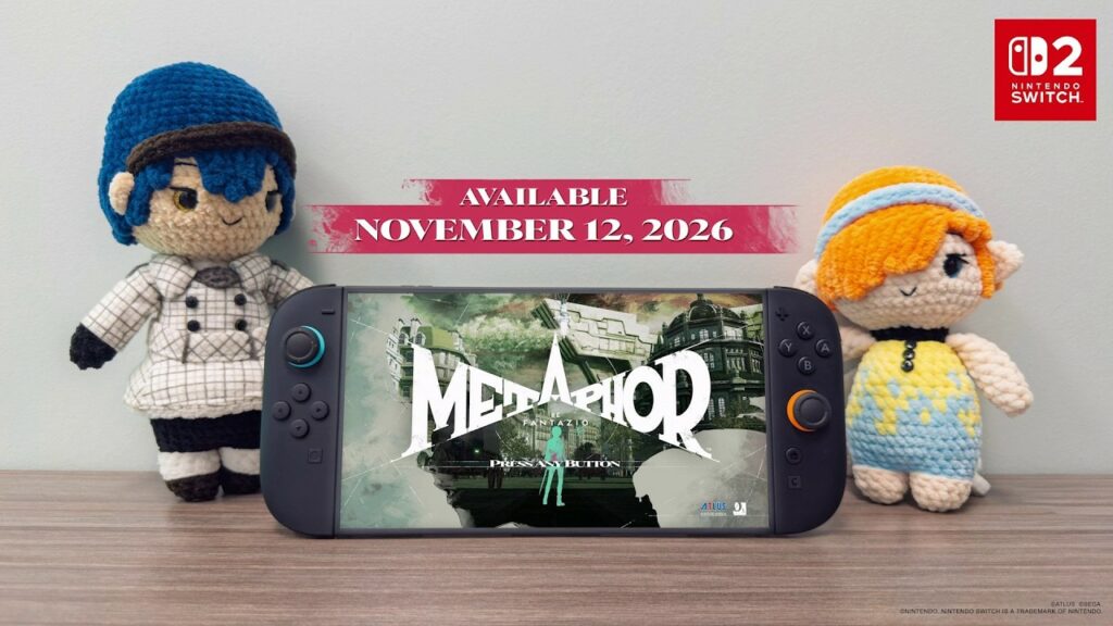 Metaphor refantazio : démo jouable disponible sur switch 2