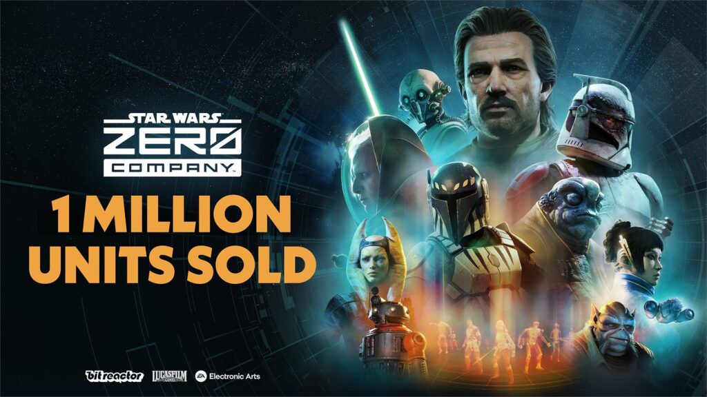 Star wars : zero company atteint un million de ventes