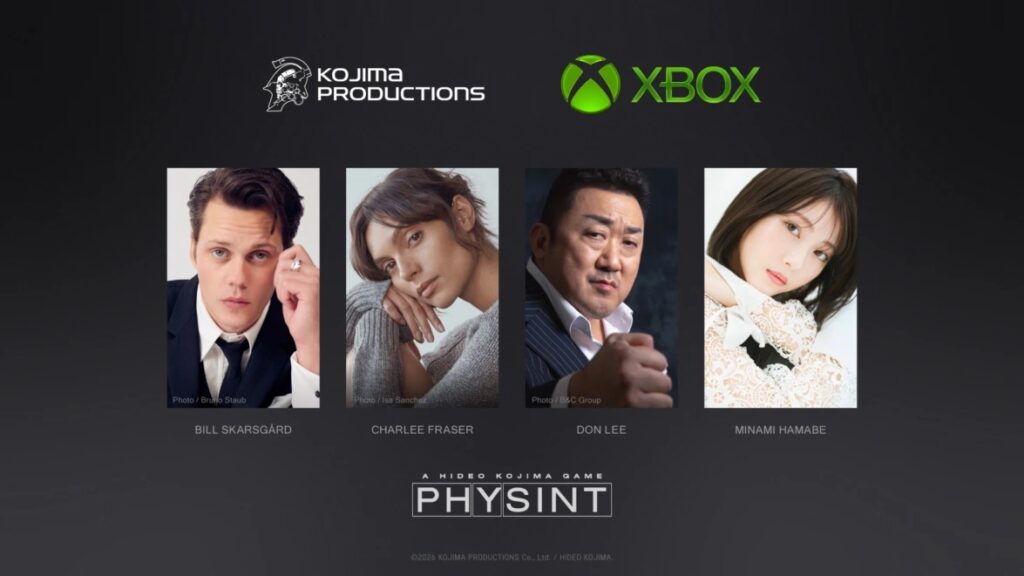 Kojima dévoile des détails sur physint