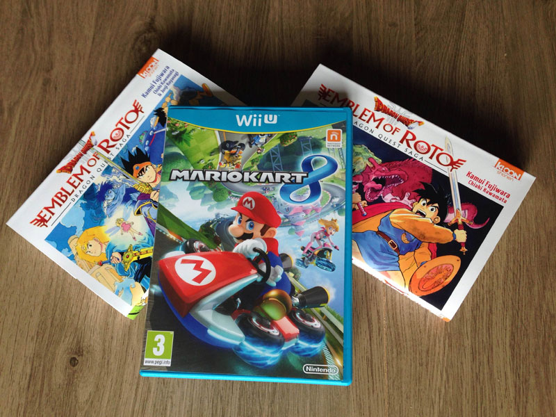 Arrivage de la semaine - Mario Kart 8, God of War Collection et mangas Dragon Quest