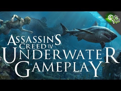 Assassin's Creed IV - Vidéo du gameplay sous marin !