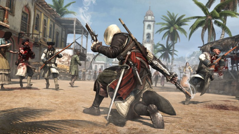 Assassin's Creed IV - Vidéo in-game sur PS4 et stream sur PS VITA