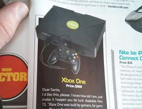 C'est donc ça la Xbox One... Euh non ?
